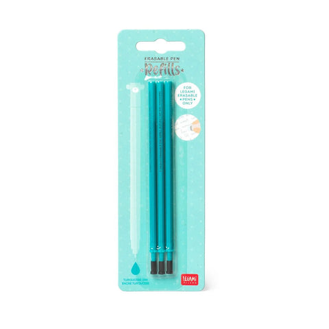 Set de 3 recargas para bolígrafo de gel Legami