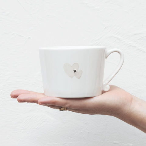 Taza 2 hearts together Bastion Collections