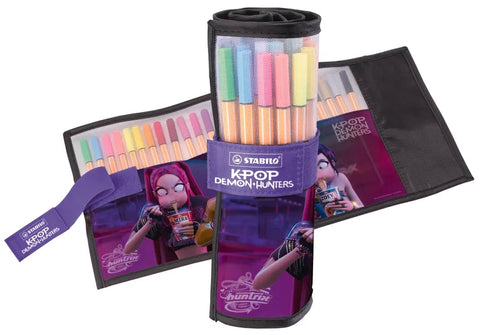 STABILO point 88 KPop Demon Hunters Rollerset de 25