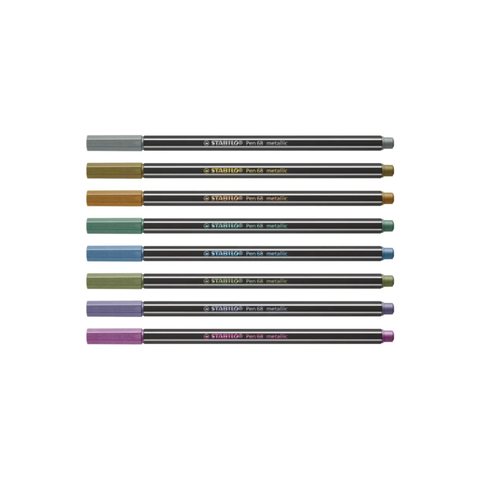 Rotulador Metálico Acuarelable Pen 68 1 mm