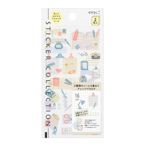 Sticker 2640 Two Sheets Stationery