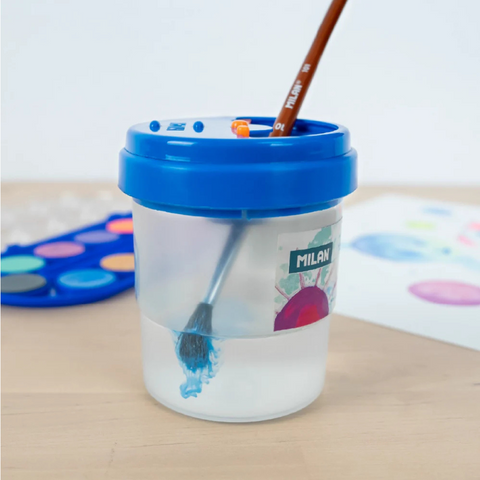 Vaso de limpieza para pinceles