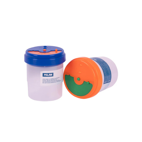 Vaso de limpieza para pinceles