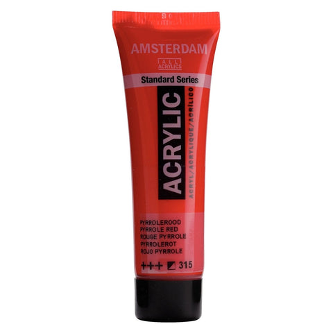 Pintura Acrílica Amsterdam Rojo Pyrrole