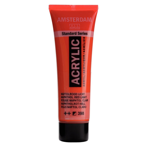 Pintura Acrílica Amsterdam Rojo Naftol Claro