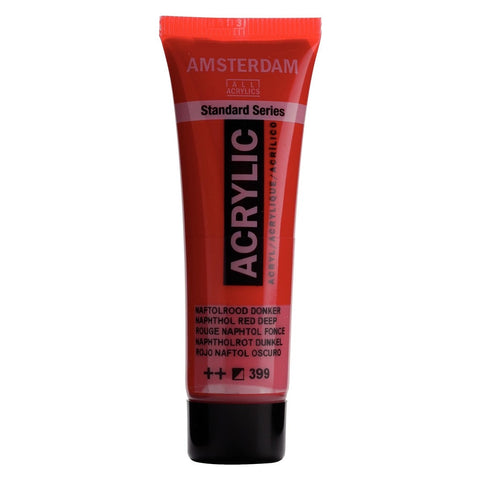 Pintura Acrílica Amsterdam Rojo Naftol Oscuro