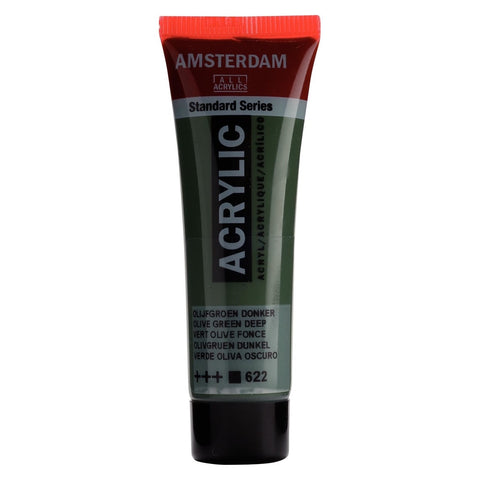 Pintura Acrílica Amsterdam Verde Oliva Oscuro (Opaco)