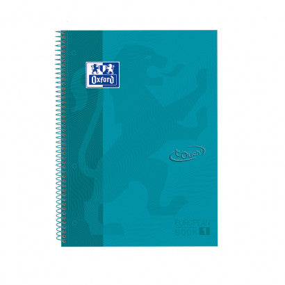 Europeanbook 1 Touch Tapa Extradura A4+ 80H 5x5 Colores Surtidos