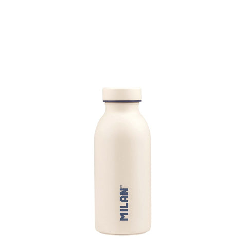Botella Isótermica de Acero Inoxidable 354 ml Blanca MILAN