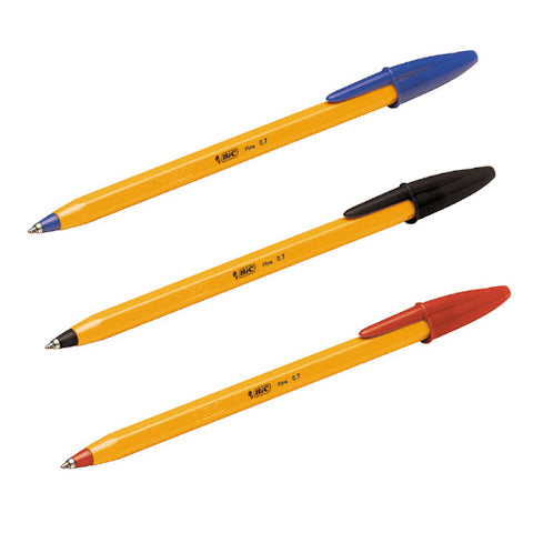 Bolígrafo Bic Cristal Naranja