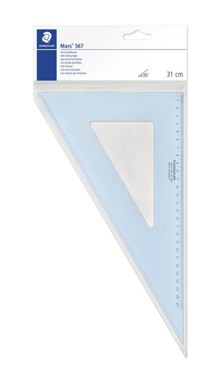 Escuadra y Cartabón Staedtler