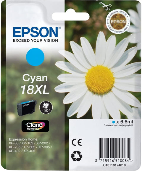 Cartucho EPSON 18XL Margarita Color