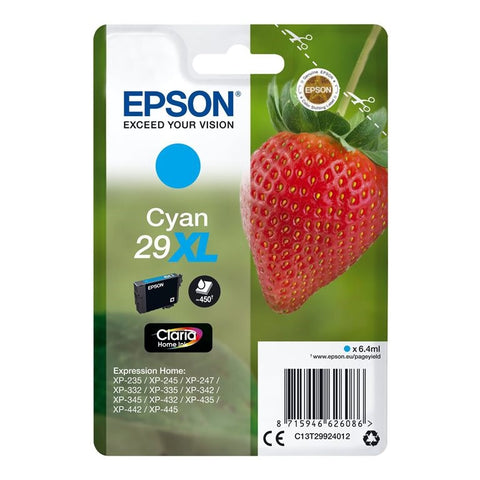 Cartucho EPSON 29XL Fresa Color