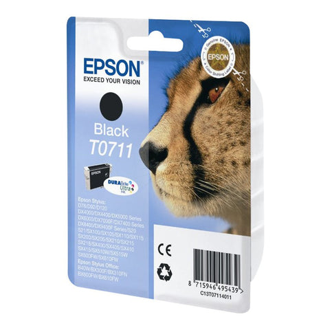 Cartucho EPSON T0711 Guepardo Negro