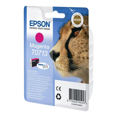 Cartucho EPSON T0712 Guepardo Color