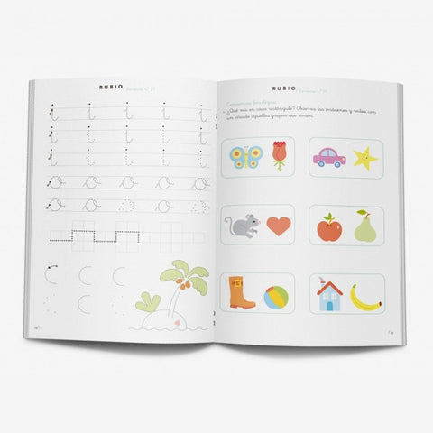 CUADERNO DE REPASO 01 ESCRITURA RUBIO