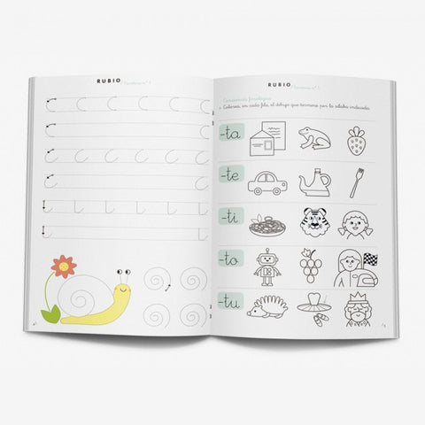 CUADERNO DE REPASO 1 ESCRITURA RUBIO