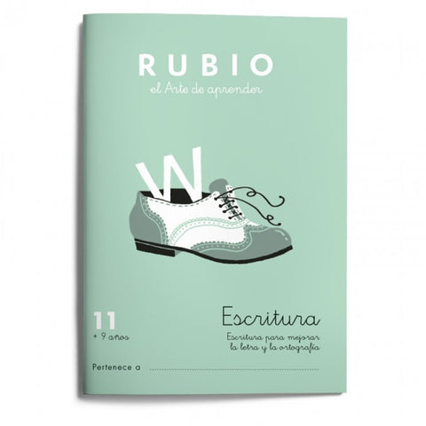 CUADERNO DE REPASO 11 ESCRITURA RUBIO