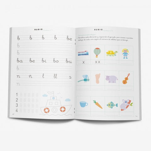 CUADERNO DE REPASO 2 ESCRITURA RUBIO