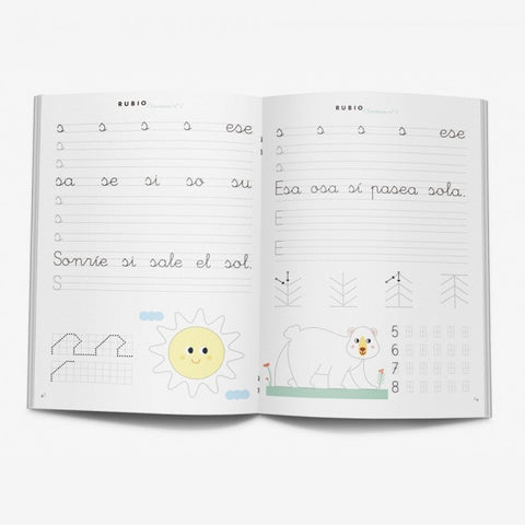 CUADERNO DE REPASO 2 ESCRITURA RUBIO