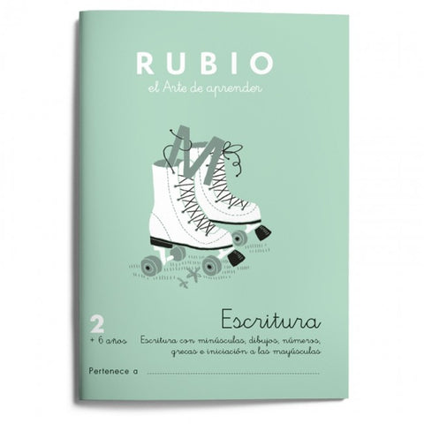 CUADERNO DE REPASO 2 ESCRITURA RUBIO