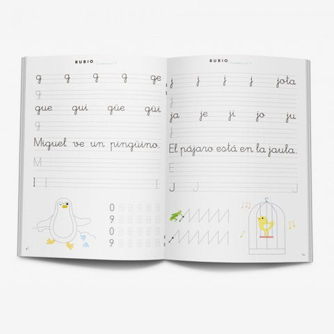 CUADERNO DE REPASO 3 ESCRITURA RUBIO