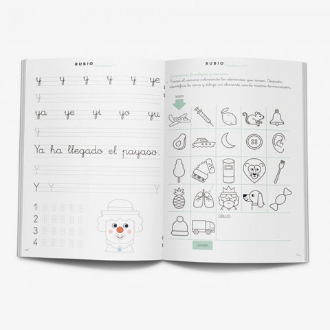 CUADERNO DE REPASO 4 ESCRITURA RUBIO