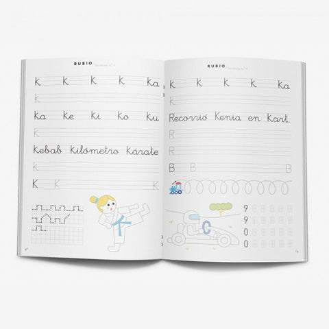 CUADERNO DE REPASO 4 ESCRITURA RUBIO