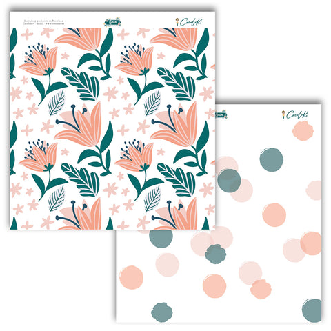 Papeles de Scrapbooking 12x12" a 1 cara Gaia