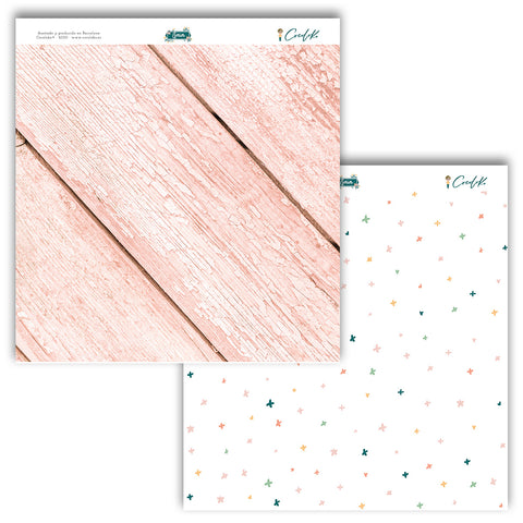 Papeles de Scrapbooking 12x12" a 1 cara Gaia