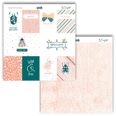 Papeles de Scrapbooking 12x12" a 1 cara Gaia