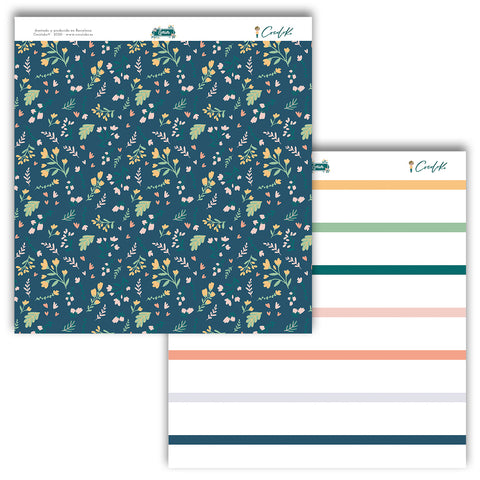 Papeles de Scrapbooking 12x12" a 1 cara Gaia