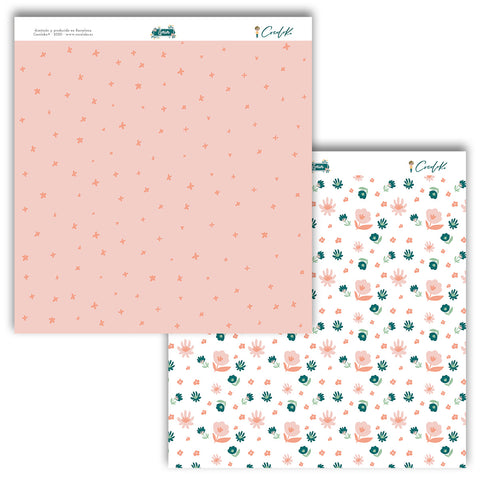 Papeles de Scrapbooking 12x12" a 1 cara Gaia