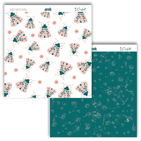 Papeles de Scrapbooking 12x12" a 1 cara Gaia