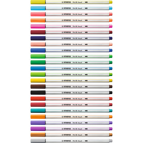 Rotulador Pen 68 Brush de Stabilo
