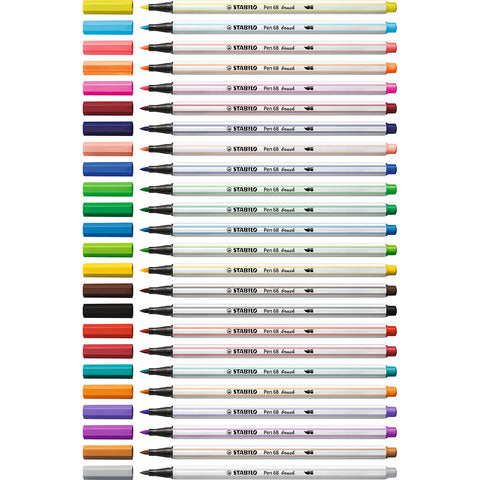 Rotulador Pen 68 Brush de Stabilo