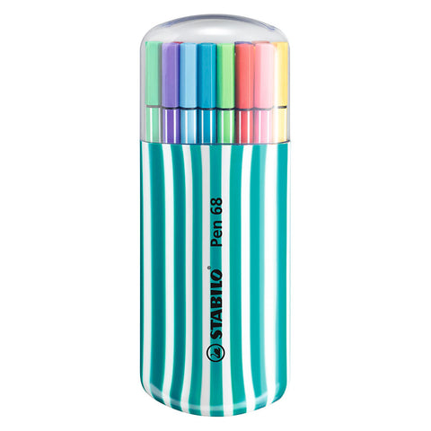 Rotulador Pen 68 Estuche Zebrui 20 Colores