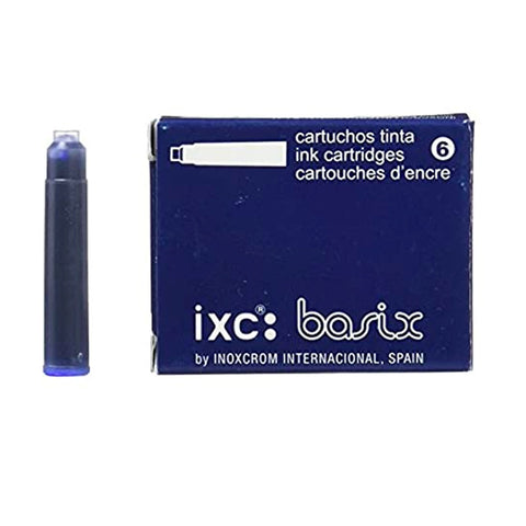 Tinta para pluma azul borrable