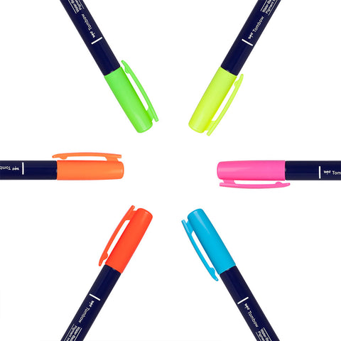 Rotulador Fudenosuke Neon de Tombow